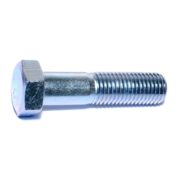 Midwest Fastener Grade 5, 7/8"-9 Hex Head Cap Screw, Zinc Plated Steel, 3-1/2 in L, 5 PK 53419 - main